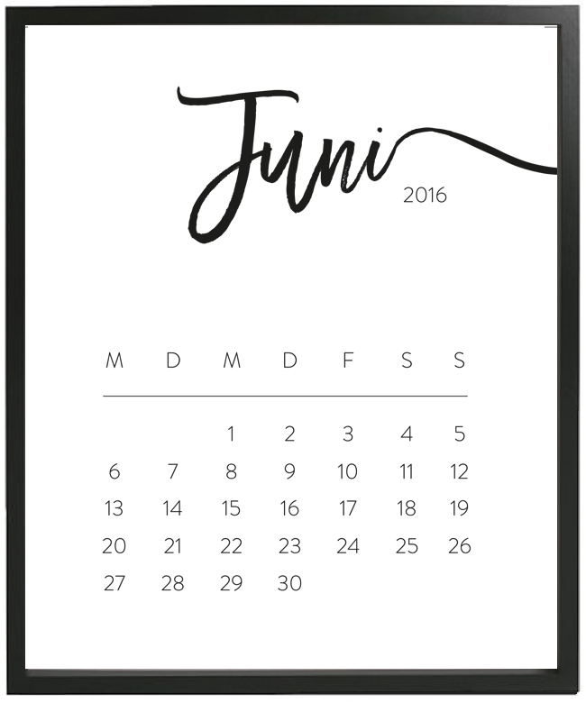 Juni Kalender – lilaliv